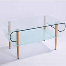 Curved/Bent Modern Type Tempered Glass for Coffee Table